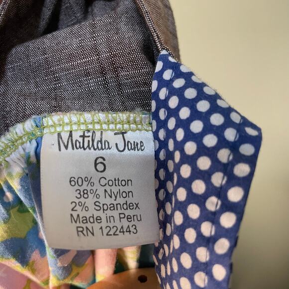 Matilda Jane Girl's Dress. Sz 6. Great condition, - Picture 3 of 6